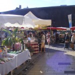 The market in Beasune, near our luxury vacation rental for six or 10 in Puligny Montrachet, near Beaune, Burgundy