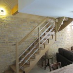 Mali, our living room in the Little House at 10pm, our luxury holiday rental for 6 or 10, in Puligny Montrachet, near Beaune, Burgundy