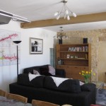 Winter is the living area ain our luxury holiday rental in Burgundy (Puligny Montrachet) with ample space for six people