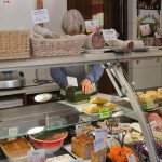 The great thing about staying at our house in Puligny is that it is geared up for tastings at home.. And here is where we shop for the food element