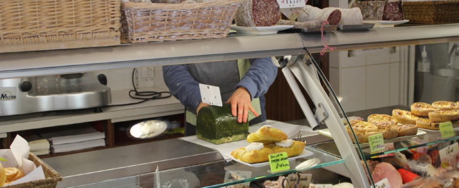 The great thing about staying at our house in Puligny is that it is geared up for tastings at home.. And here is where we shop for the food element