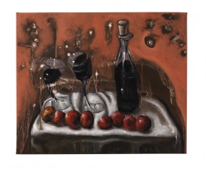 A drink to Soutine by Chris Gollon Chris Gollon's work can be seen at our luxury vacation property, 10pm, in the heart of Burgundy. Chris is represented by IAP Fine Art