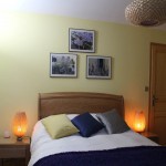Our Summer double bedroom with en suite in 10pm our holiday rental in Puligny Montrachet, Burgundy
