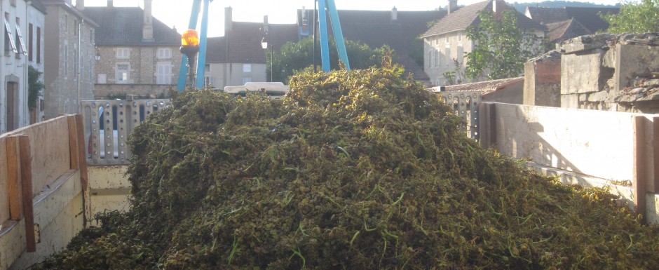 The Vendanges in Burgundy, Staying at our vacation rental property, 10pm in Puligny Montrachet