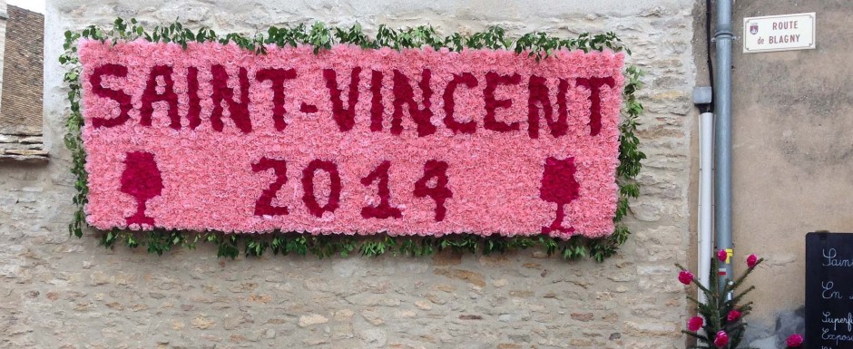 winter slider Saint Vincent celebrations near our luxury vacation rental in Puligny Montrachet, Burgundy