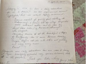 Guest feedback for 10pm, our luxury vacation rental in Puligny Montrachet, near Beaune, Burgundy