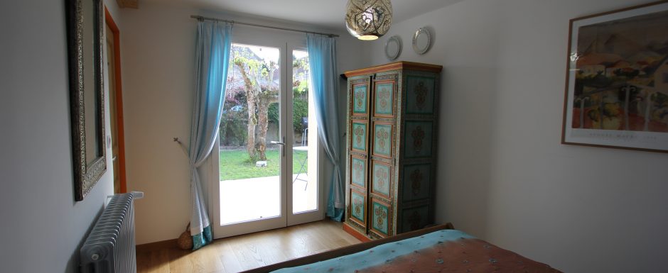 Tunisia bedroom at 10pm, our luxury vacation rental in Puligny-Montrachet, near beaune, Burgundy