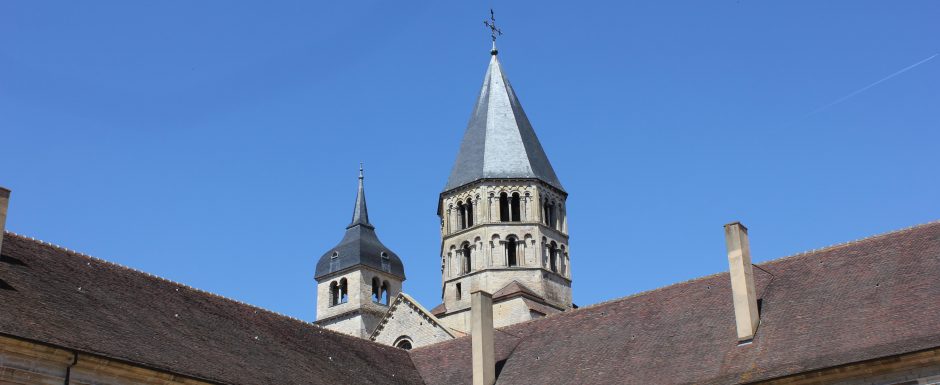 Abbaye de Cluny, near 10pm, our luxury vacation rental in Puligny-Montrachet, near beaune, Burgundy